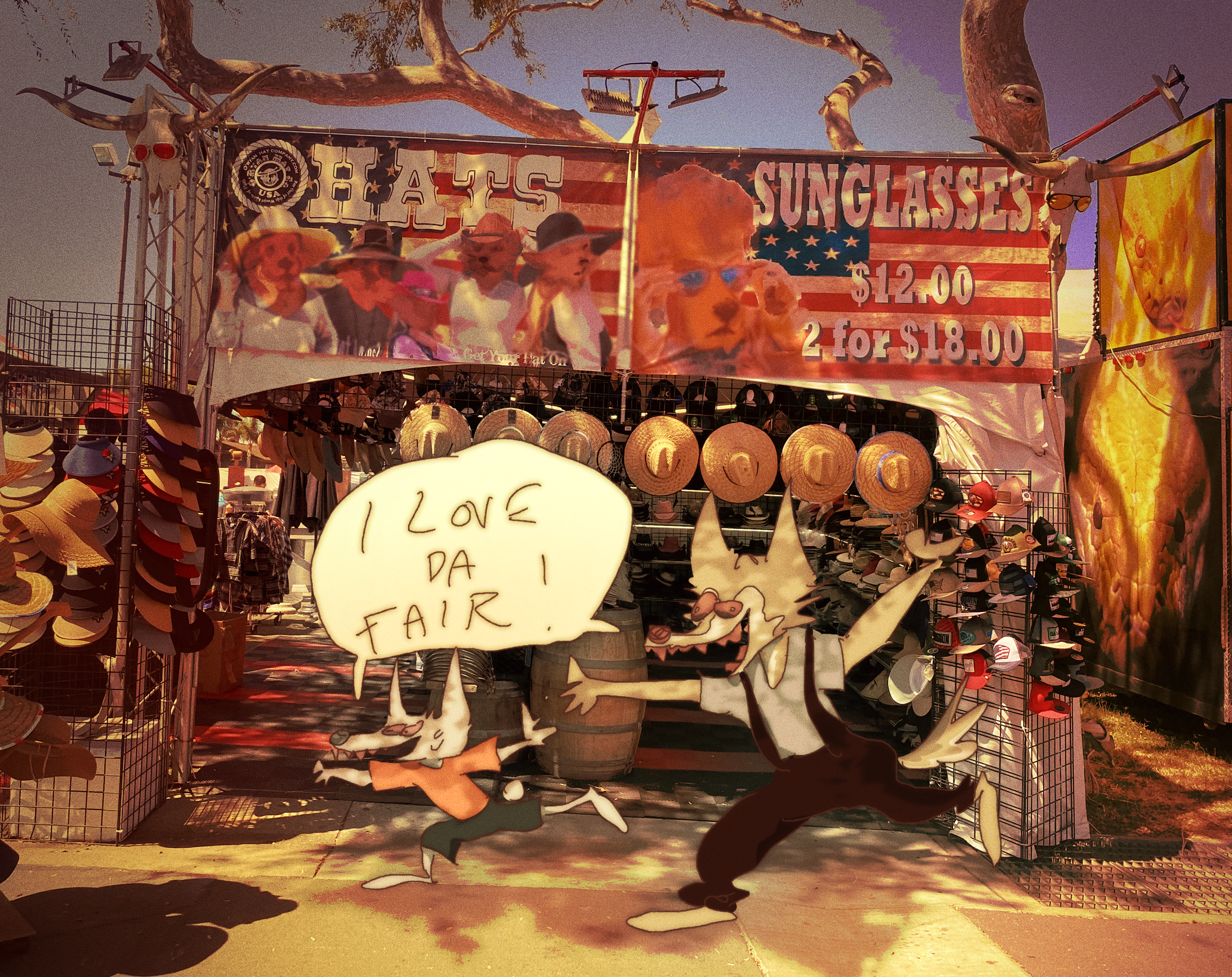 Country boys at the fair